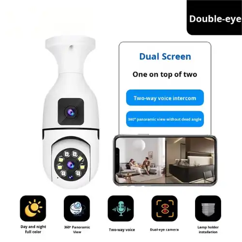 1080P Dual Lens WiFi 360 Camara